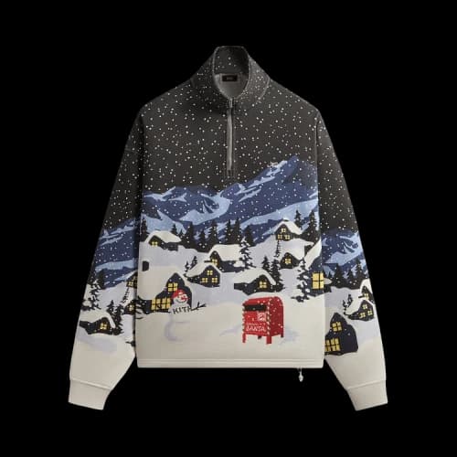 Kith Kithmas Village Quarter Zip 'Black'