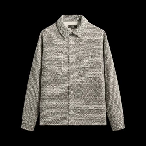 Kith Mixed Weave Apollo Shirt 'Overcast'
