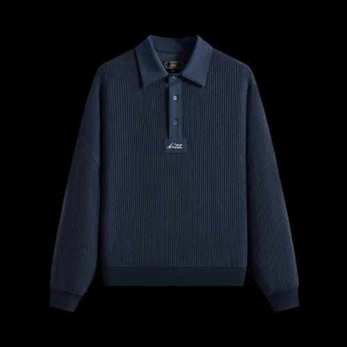 Kith Rib Stitch Ronin Henley Sweater 'Mystery'