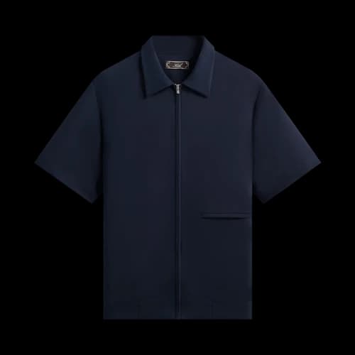 Kith Midweight Double Weave Davenport Shirt 'Nocturnal'