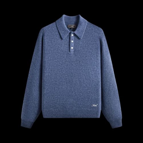 Kith Marled Harmon Rugby Pullover 'Farrow'