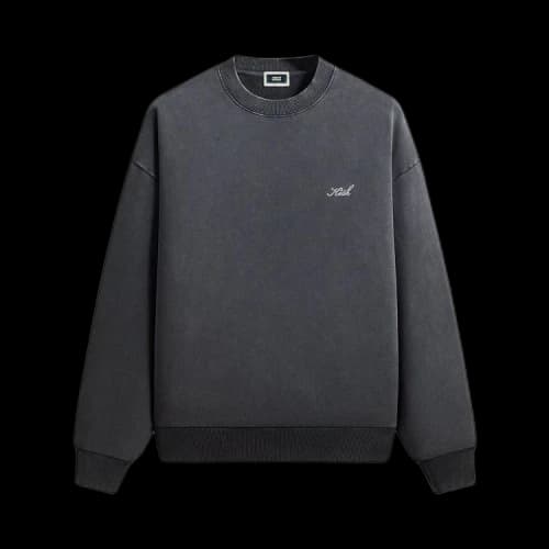 Kith Garment Dyed Nelson Crewneck 'Asteroid'