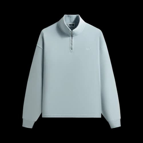 Kith Snow Washed Nelson Quarter Zip 'Presence'