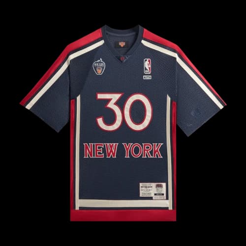 Kith For The New York Knicks Bernard King Mesh Shirt 'Nocturnal'