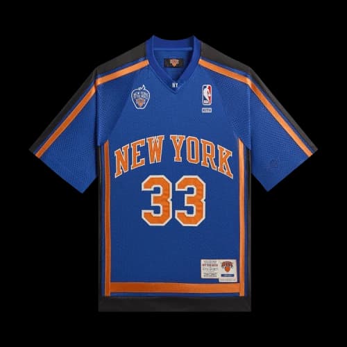 Kith For The New York Knicks Patrick Ewing Mesh Shirt 'Current'