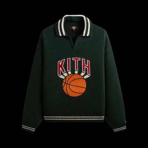 Kith For The New York Knicks Nelson Rugby Sweater 'Stadium'