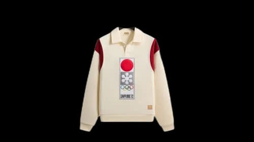 Kith Olympics Heritage Sapporo Vintage Nelson Rugby Sandrift