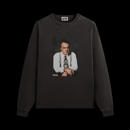 Kith For The Sopranos Paulie Vintage Long Sleeve Tee 'Black'