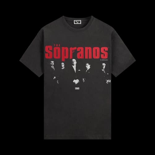 Kith For The Sopranos Est. 1990 Poster Vintage Tee 'Black'