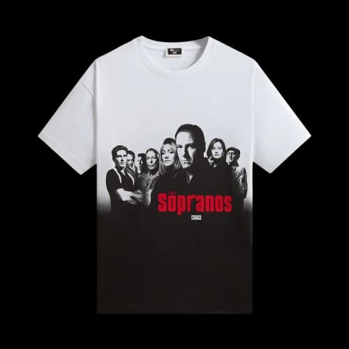 Kith For The Sopranos Ombre Poster Vintage Tee 'White'