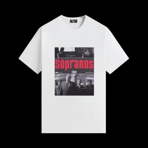 Kith For The Sopranos Family Redefined Vintage Tee 'White'