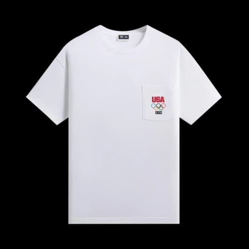 Kith For Team USA Pocket Tee 'White'