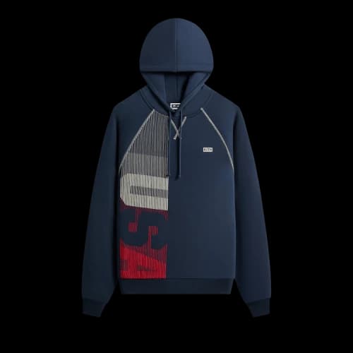Kith For Team USA Olympic Raglan Nelson Hoodie 'Nocturnal'