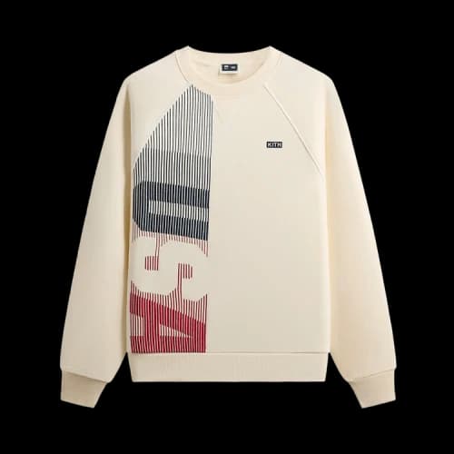 Kith For Team USA Raglan Nelson Crewneck 'Sandrift'