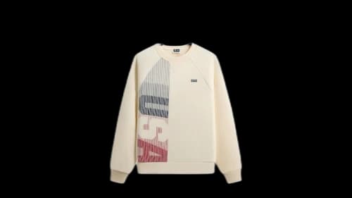 Kith Team USA Raglan Nelson Crewneck Sandrift