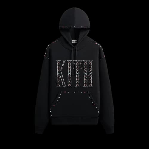 Kith Studded Nelson Hoodie 'Black'