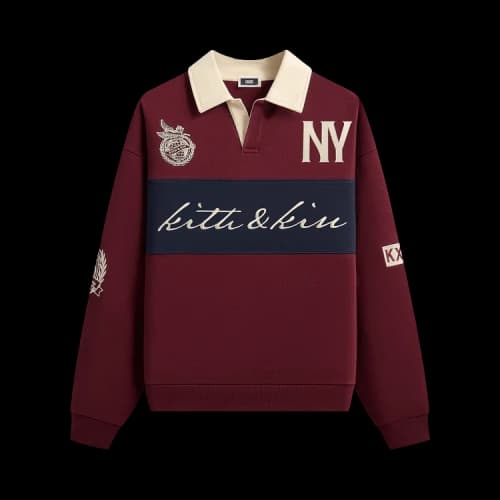 Kith Autograph Nelson Rugby Pullover 'Magma'