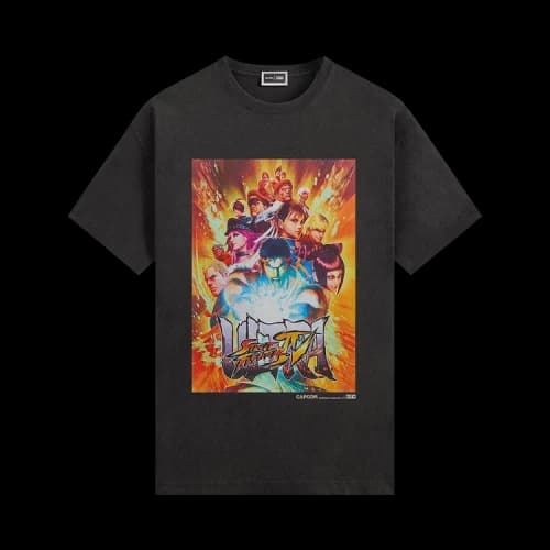 Kith x Capcom Street Fighter LV Ultra Vintage Tee 'Black'