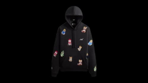 Kith Kithmas Animal Character Nelson Hoodie Black