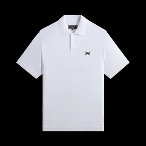 Kith Pique Ainslie Polo 'White'