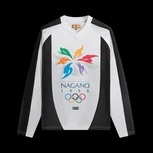 Kith For Olympics Heritage Marks Long Sleeve Ryan Top 'White'
