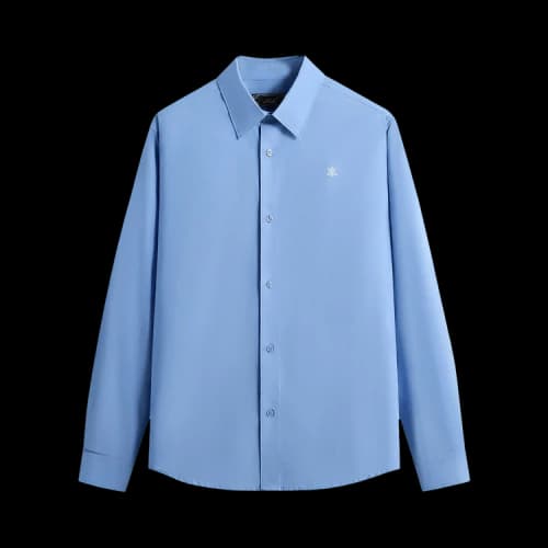 Kith Poplin Georgie Shirt 'Millstream'