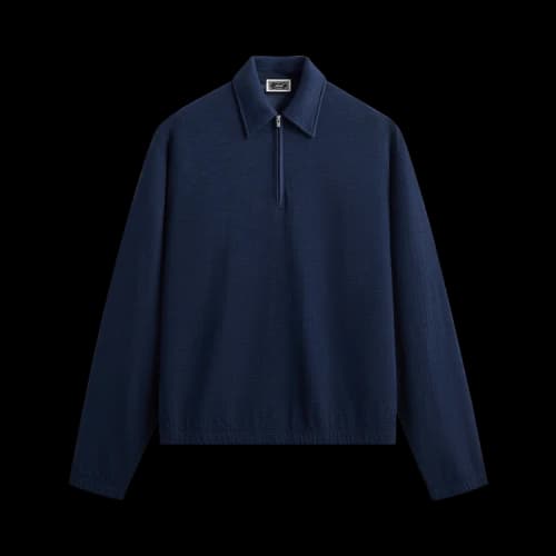 Kith Double Face Jersey Jace Polo 'Nocturnal'