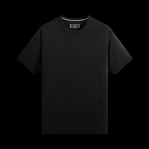 Kith Super Fine Viscose Knit Carrington Tee 'Black'