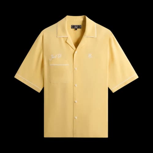 Kith Cupro Linen Vinnie Shirt 'Beacon'