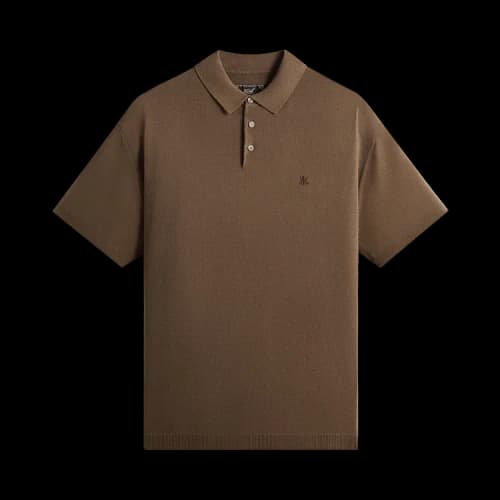 Kith Super Fine Viscose Knit Baldwin Polo 'Legion'