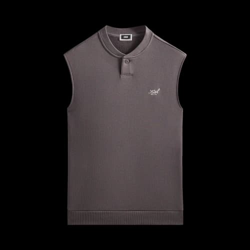 Kith Heavy Loop Terry Henley Muscle Tee 'Thunder'
