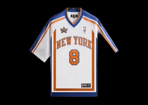 Kith x NBA All-Star New York Knicks Leon Shirt White