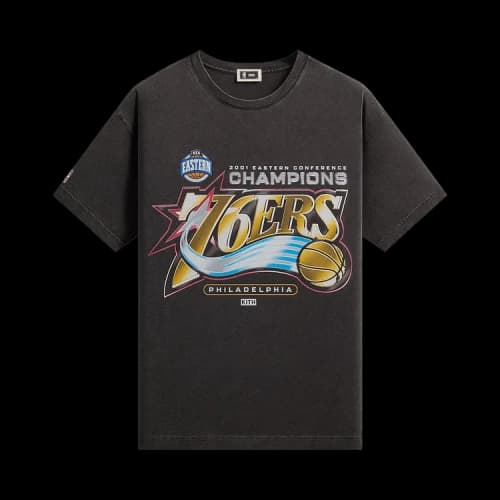 Kith For NBA All-Star Philadelphia 76ers Vintage Tee 'Black'