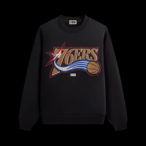 Kith For NBA All-Star Philadelphia 76ers Nelson Crewneck 'Black'