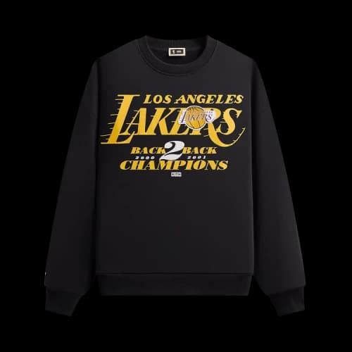 Kith For NBA All-Star Los Angeles Lakers Nelson Crewneck 'Black'