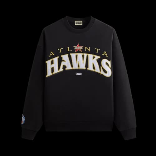 Kith For NBA All-Star Atlanta Hawks Nelson Crewneck 'Black'