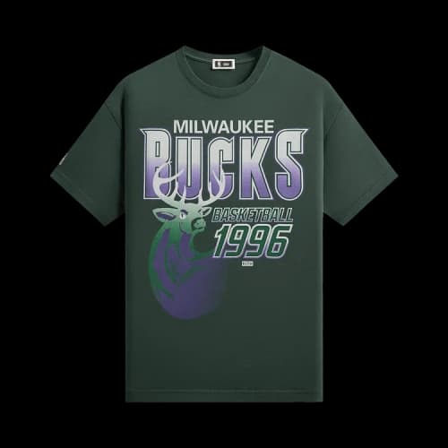 Kith For NBA All-Star Milwaukee Bucks Vintage Tee 'Stadium'