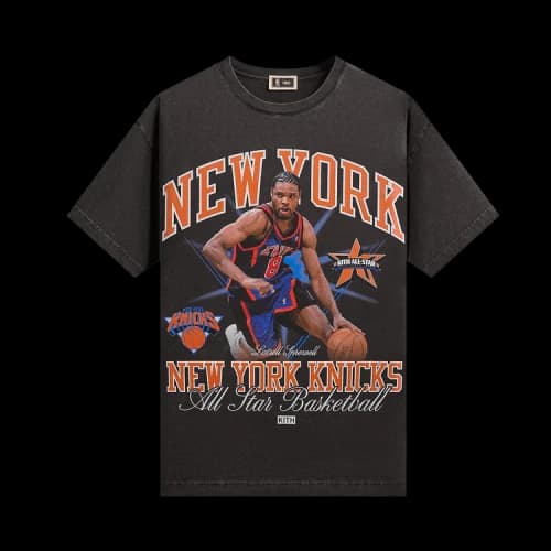 Kith For NBA All-Star New York Knicks Latrell Sprewell Vintage Tee 'Black'