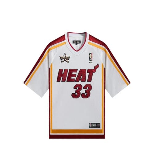 Kith For NBA All-Star Miami Heat Leon Shirt 'White'
