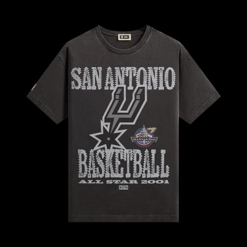 Kith For NBA All-Star San Antonio Spurs Vintage Tee 'Black'