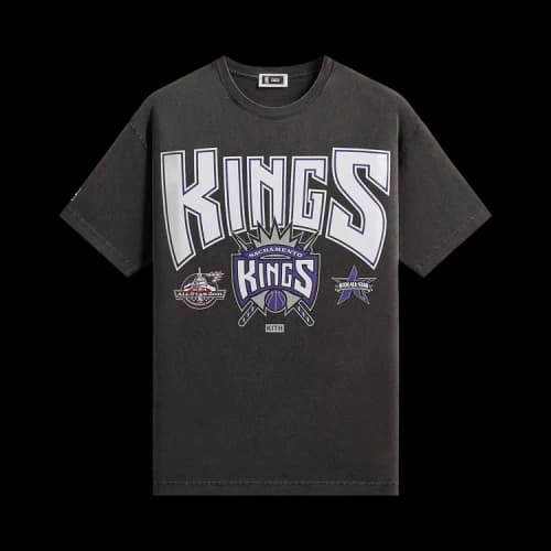 Kith For NBA All-Star Sacramento Kings Vintage Tee 'Black'