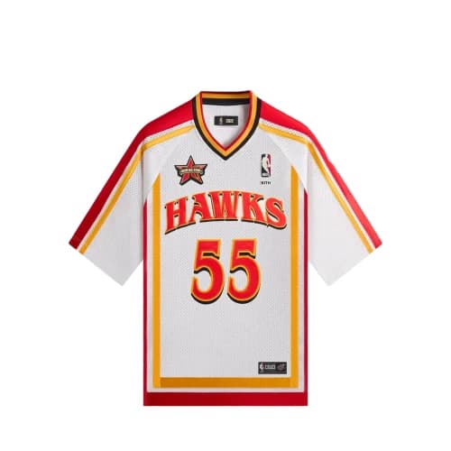 Kith For NBA All-Star Atlanta Hawks Leon Shirt 'White'