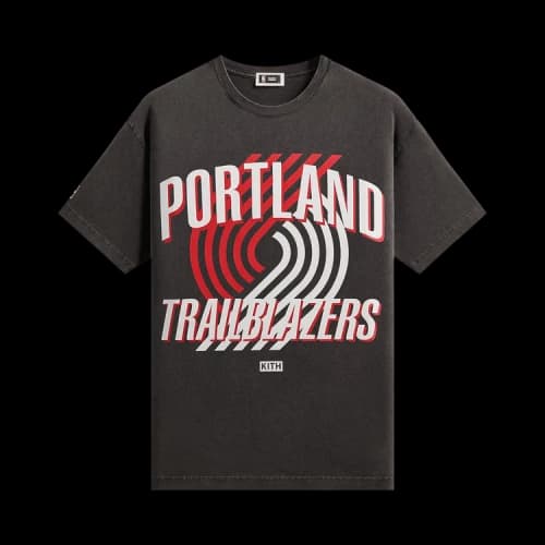 Kith For NBA All-Star Portland Trail Blazers Vintage Tee 'Black'