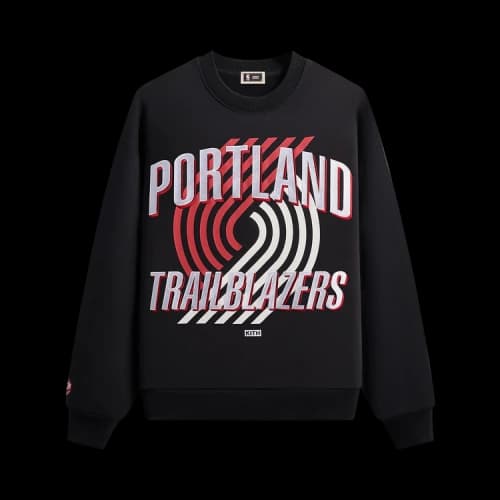 Kith For NBA All-Star Portland Trail Blazers Nelson Crewneck 'Black'