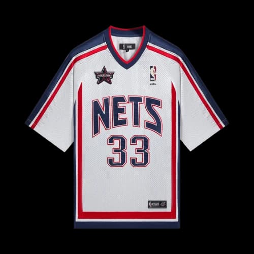 Kith For NBA All-Star New Jersey Nets Leon Shirt 'White'