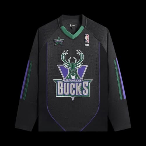 Kith For NBA All-Star Milwaukee Bucks Samuel Shirt 'Black'