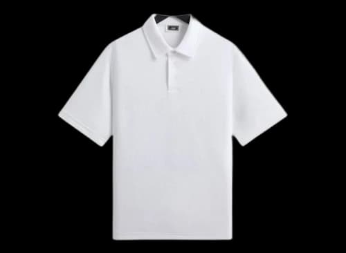 Kith Double Face Jersey Heathrow Polo White