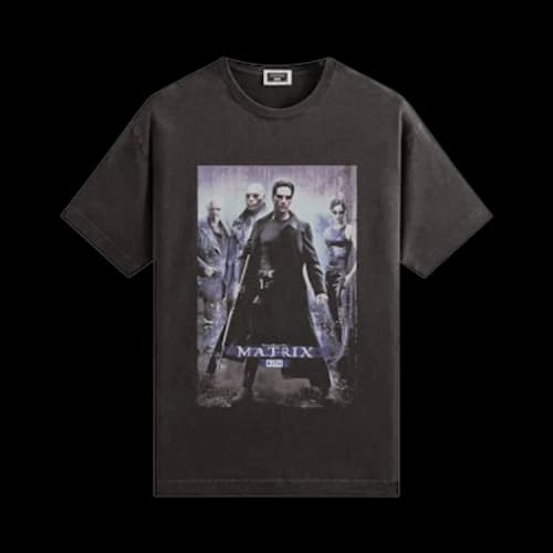 Kith For The Matrix Poster Vintage Tee 'Black'