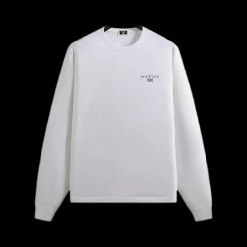 Kith For The Matrix Red Pill Blue Pill Long Sleeve Tee 'White'