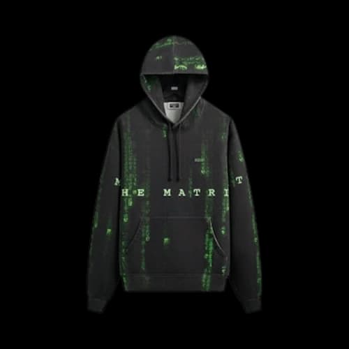Kith For The Matrix Code Vintage Nelson Hoodie 'Black'